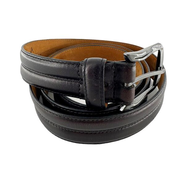 Lejon Glove Tanned Leather Dignitary Belts in Brown main image 1